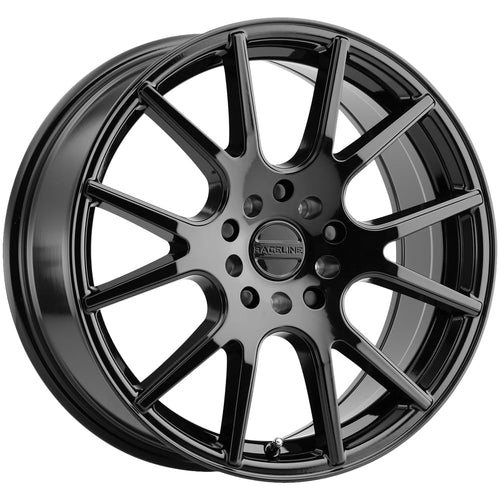 Intake Raceline Wheels 147 Gloss Black Wheel (17 x 7.5 inches /5 x 110 mm, 40 mm Offset)