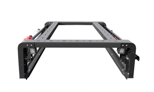 ZROADZ Access Rack Overland 2016-2021 Toyota Tacoma - w/Two Lifting Side Gates - For Use w/Factory Trail Rail Cargo System - Includes Complete LED Kit - Bolt On Easy Installation - PN #Z839101