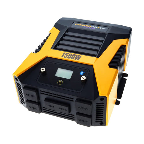 1500 Watt PowerDrive Plus PWD1500P Inverter with Bluetooth(R) Wireless Technology and Remote Control