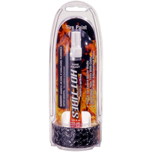 White Hot Dupli-Color EHT100000 Tire Paint Pin - 1/3 oz