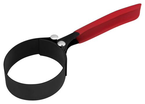 W54053 Performance Tool 2 7/8-Inch to 3 1/4-Inch Oil Filter Wrench with Wide Steel Band and Vinyl Grip Handle for Spin-On Type Filters