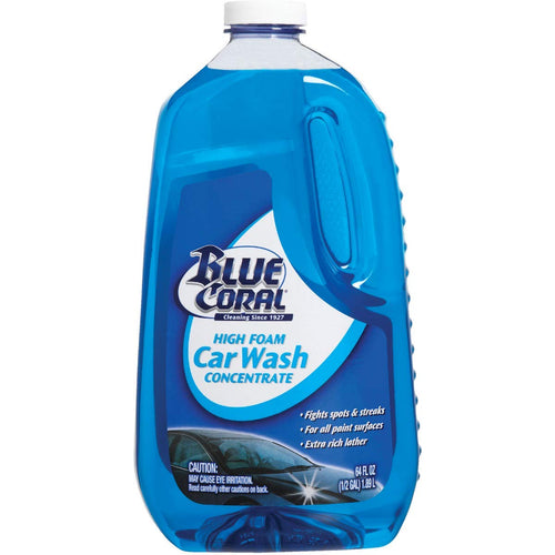 High Foam Blue Coral WC107G Car Wash Concentrate, 64 oz.