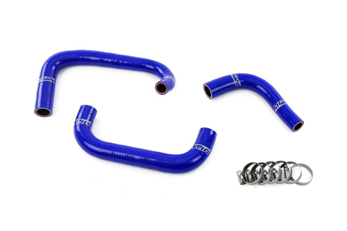 Blue HPS Silicone Breather Hose Kit Compatible for 1995-1998 Nissan Skyline GTR R33 RB26DETT Twin Turbo, 57-2100-BLUE