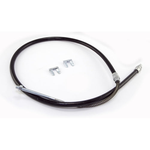 Parking Brake Cable, Right, Front, Omix-Ada | 16730.10, 11 In Drum, Bolt-On | OE Reference: 5355287 | Fits 1976-1986 Jeep CJ