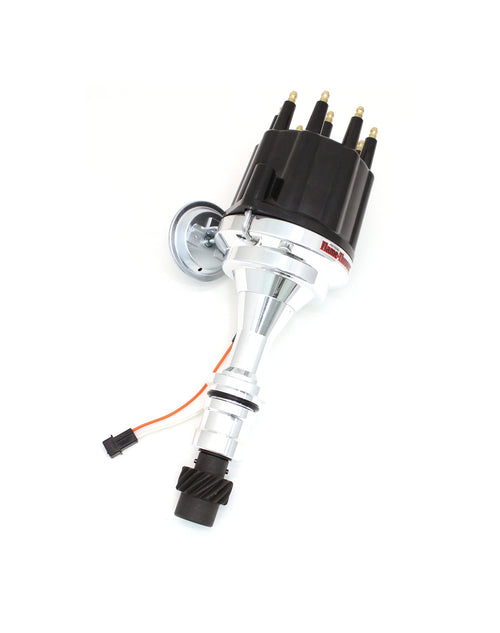 Pertronix Billet Distributor D310710 (Mag Trig Oldsmovile 260-455 Black Male cap)