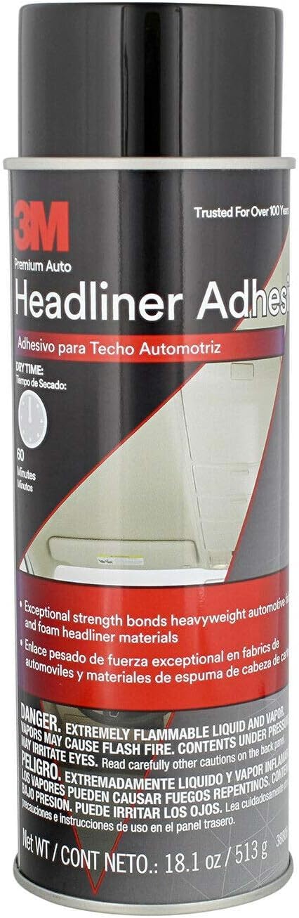 3M Headliner and Fabric Adhesive 38808 - 18.1 oz. Size: 1, Model: 38808, Outdoor&Repair Store