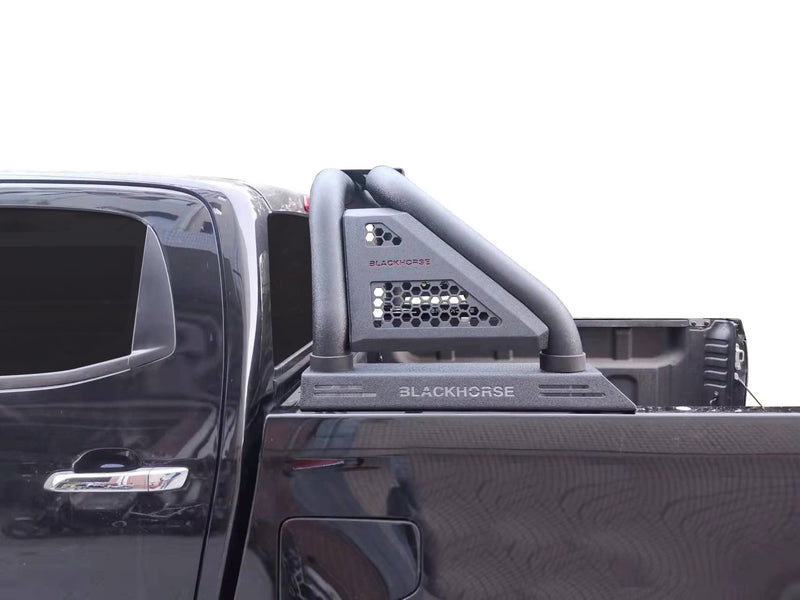 Black Horse Off Road Modular Classic Pro Roll Bar Textured Black Compatible with 2020-2023 Jeep Gladiator-RB09MT
