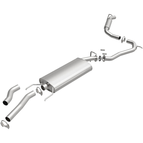 Replacement Exhaust System Kit BRExhaust 106-0717: Compatible with 2006-2012 Toyota RAV4 2.4L/2.5L/3.5L