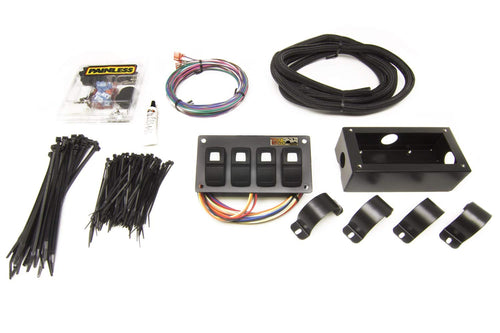 Trail Rocker Painless Performance 57108 4-Switch Panel, Roll Bar Mount