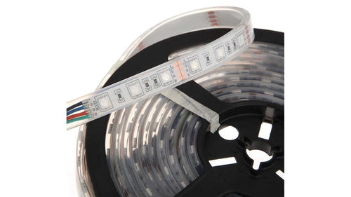 T-H Marine Flexible Ribbon RGB LED Strip Light Kit Pontoon Boat - Waterproof Under Deck Lighting, Remote Control, Easy Installation, Durable Silicone Gel, 20 ft, Multi-Color Options