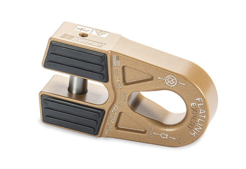 Flatlink E (Expert) Factor 55 00080-92 Replaces Conventional Winch Hook with a Stronger Shackle/D-Ring Mount Maximum Load 16,000 lb Ultimate Failure Greater Than 40,000 lb – Bronze