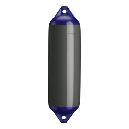 F-3 Standard Polyform Boat Fender Blue Ropehold - Graphite