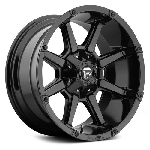 D575 FUEL Coupler Black Wheel with Painted (18 x 9. inches /5 x 114 mm, -12 mm Offset)