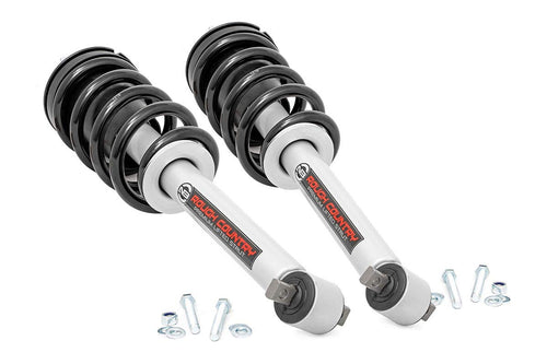 7" Rough Country N3 Loaded Struts for 14-18 Chevy/GMC 1500-501035,Silver