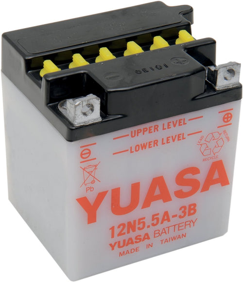 YUAM26A4B Yuasa 6N4A-4D Dry Conventional Battery without Acid