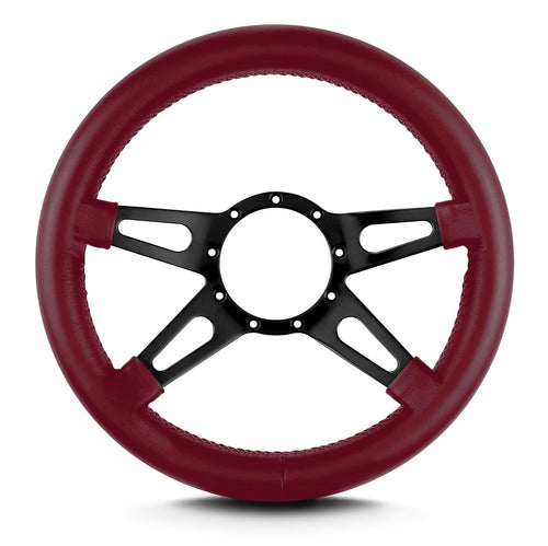 Lecarra Mark 9 95503 Supreme Black Thick Grip Burgandy