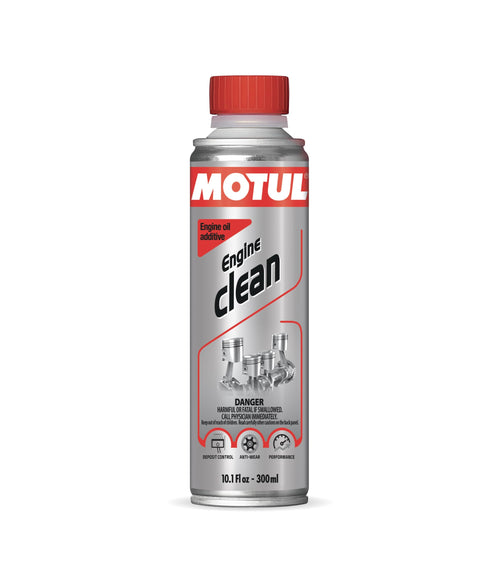Engine Clean Motul | Oil Additive & Flush for Gasoline & Diesel Engines | Helps Remove Sludge & Improve Oil Flow | Supports Emission System Care & Engine Protection | 300ml