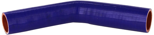 HPS 45 degree HTSER45-138-150-BLUE Silicone High Temperature 4-ply Reinforced Reducer Coupler Hose, 75 PSI Maximum Pressure, 4" Leg Length on each side, 1-3/8" > 1-1/2" ID, Blue