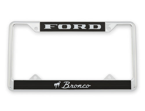 License Plate Frame Bronco