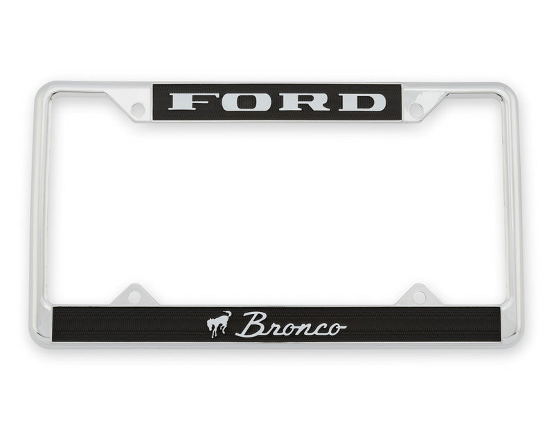 License Plate Frame Bronco