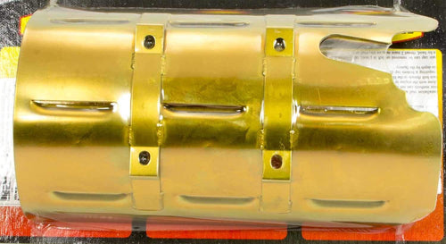 Milodon Gold Zinc Plated 32245 Louver Designed Windage Tray for Oldsmobile 400/425/455
