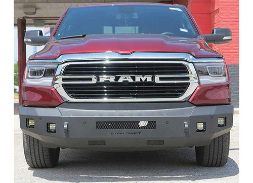 SteelCraft Fortis 71-12270 - Full Width Textured Black Front HD Bumper