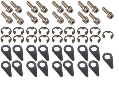 8916 Stage 8 MOPAR 4.7, 5.7, 6.1 Liter Hemi V8 Header Bolt Kit - 8mm 1.25x25mm Bolts 6 Point DHH - Set of 17 pieces