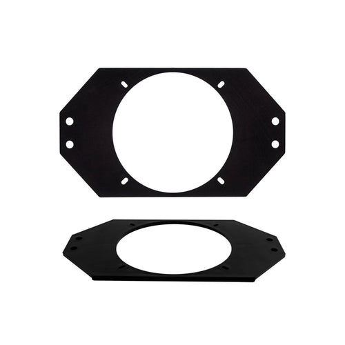 Metra Electronics 82-1012 4" Speaker Adapter Fits Select Jeep Wrangler 97-06, Black