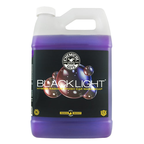 Chemical Guys Black Light CWS619 Foaming Car Wash Soap (Works with Foam Cannons, Foam Guns or Bucket Washes) Safe for Cars, Trucks, Motorcycles, RVs & More, 128 fl oz (1 Gallon), Black Cherry Scent