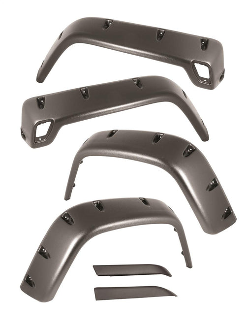 11630.10 Rugged Ridge All Terrain Fender Flare Set Fits 97-06 TJ Wrangler
