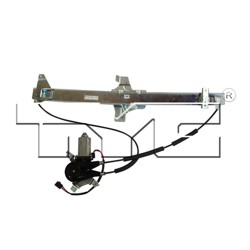 Power Window Motor and Regulator Assembly TYC 660234 Front Left-Side Compatible with 1992-2014 Ford Econoline/Club Wagon