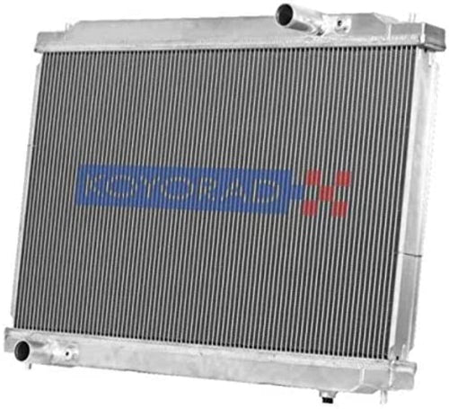 Honda Koyo HH080300 92-00 Civic/93-97 Del Sol 1.6L w/ 32mm Inlet/Outlet Pipes MT Radiator