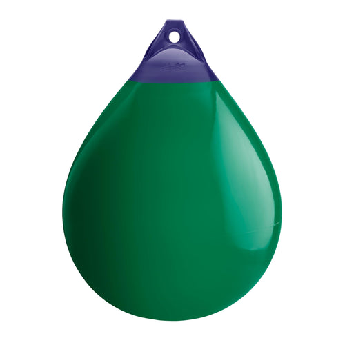 A-7 Standard Blue Ropehold Polyform Buoy - Forest Green