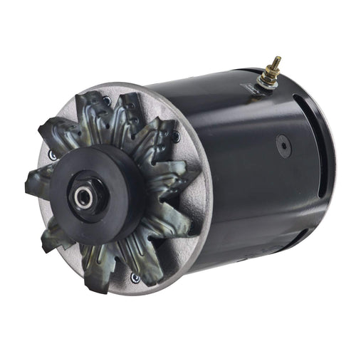 Alternator Powermaster 82091-2 Polish (PowerGEN Custom Bracket 90A 12V with Lamp Term)