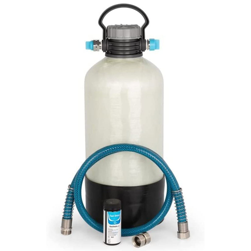 Camco Portable Water Softener TastePURE | Reduces The Hardness of Your RV or Boat's Water | Features a Compact Design (40655)