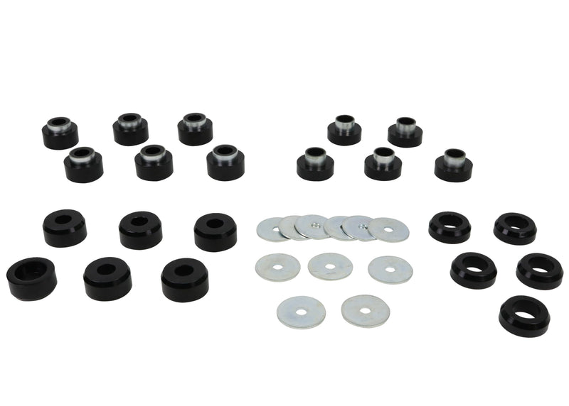 Body Mount Bushing Assembly Whiteline W93547 Compatible with 97-06 Wrangler