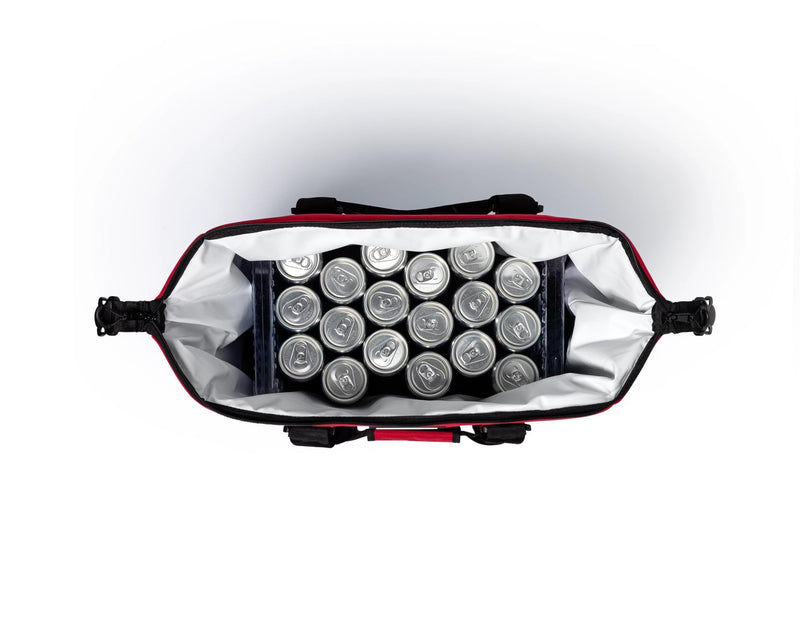AO Coolers Soft-Sided Original Cooler Bag, Leak-Proof, Insulated, Lightweight, Red, 36-Can