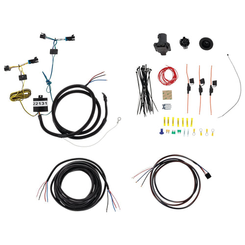 Tekonsha Tow Harness 22131, 7-Way Complete Kit Compatible with Select 2003-2022 GM Express & Savana Vans