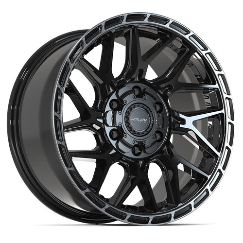 4Play Wheels 4PS28-18090-6D55-18BBT: 18X9 Sport2.0 4Ps28 6X135Mm & 6X5.5" +18Et In Gloss Black W/Brushed Face & Tinted Clear