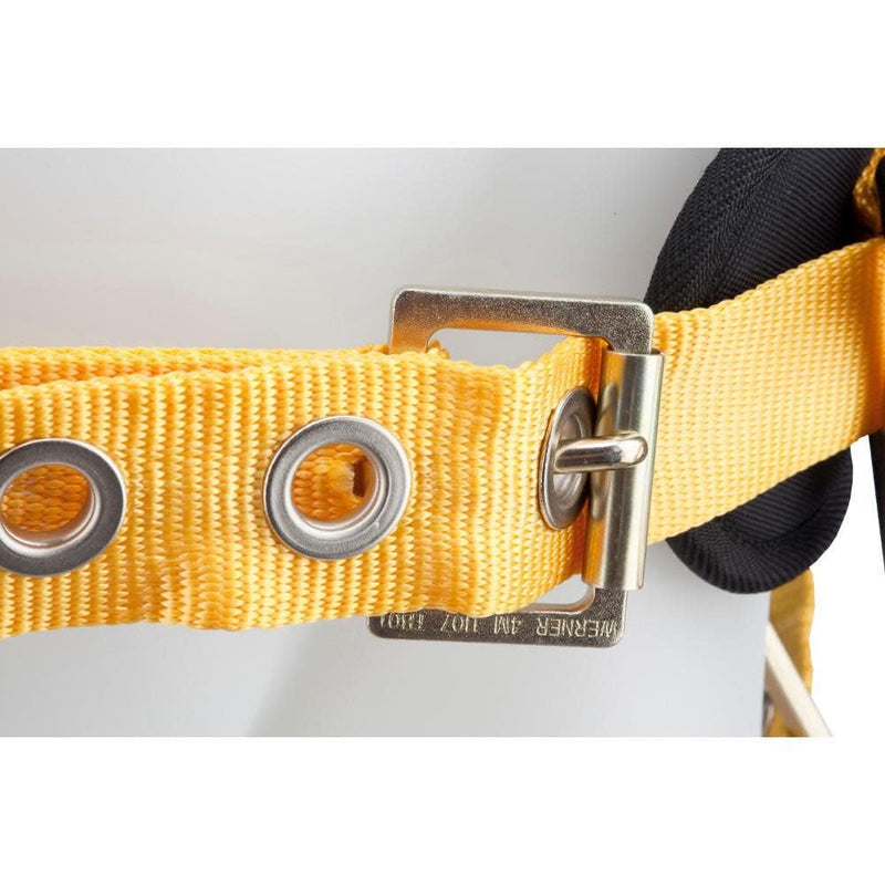 Blue Armor Werner 3-Ring Construction Safety Harness - Blue, XL, Model# H232104