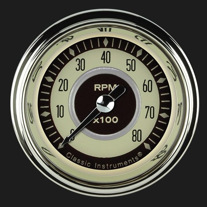 Nostalgia Classic Instruments 2-1/8" Tachometer NT183SHC