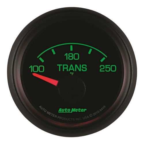 Auto Meter Factory Match 2-1/16" 100-250 Degree Fahrenheit Transmission Temperature Gauge for Racing Ford