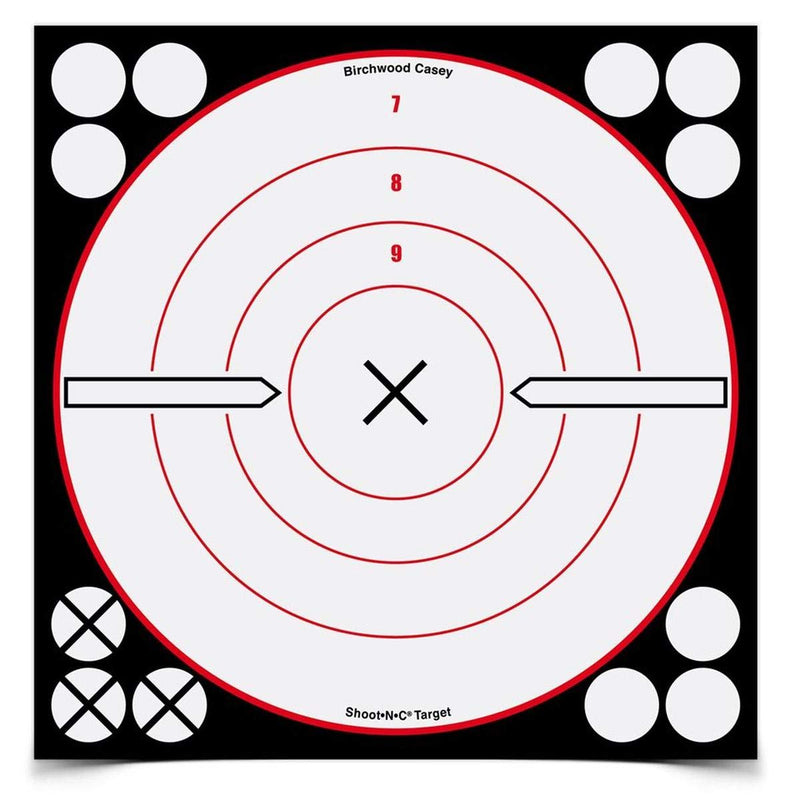 Shoot-N-C BWC 34802 Bullseye 8"