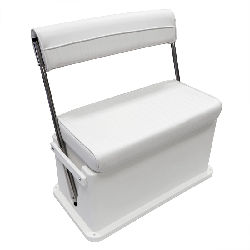Offshore 8WD437SS-784 Wise Cooler/Storage Seat, 62 Quart, Brite White