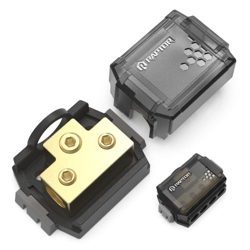 PRO Series RAPTOR by METRA Electronics 2-Position Ground Distribution Block - RDB3
