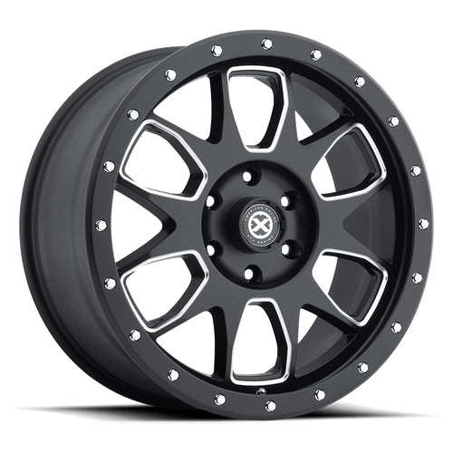 AX196 ATX Series 17X9 6X5.5 S-BLK MILL 45MM - AX19679062745