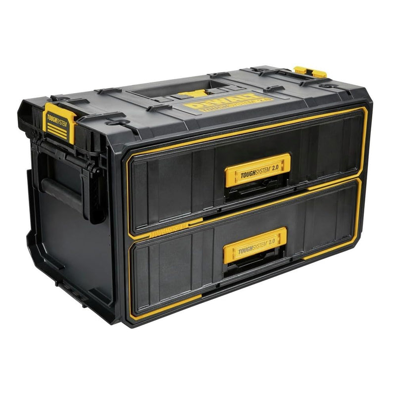 DEWALT Tool Box ToughSystem, 2.0 Two-Drawer, 21.8in. (DWST08320)