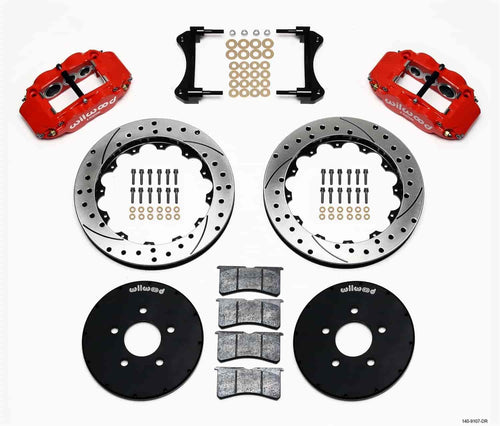 Front Hat Kit FNSL6R,12.88", Drill, Red
