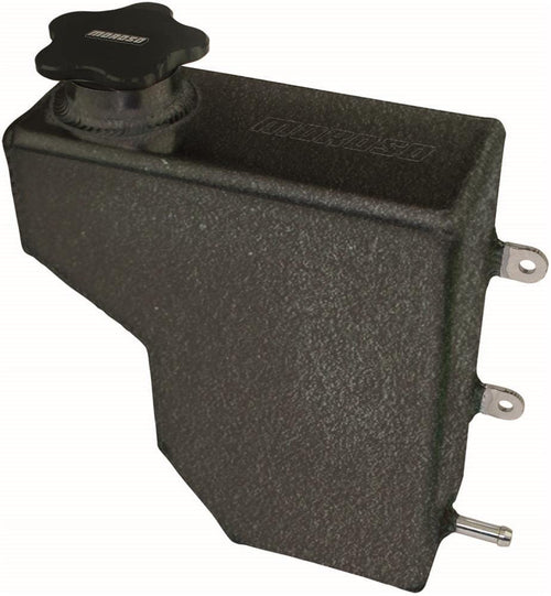 Moroso Coolant Tank 43001, Fits Polaris RZR 2016-Up, Black Powder Coat