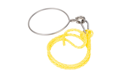 T-H Marine Anchor Master Retriever System Anchor - Ring Method for Fluke Anchors Up to 20 lb - Stainless Steel Ring and Hardware - Without Buoy – Yellow Rope